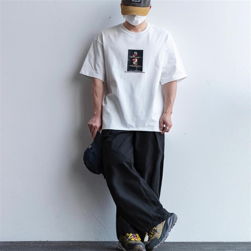 日系夏天男装复古衬衫短袖男生衣服搭配工装裤男2025新款休闲套装