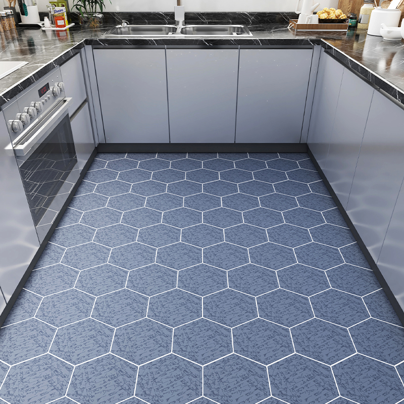 厨房地垫防滑防油脚垫免洗可擦防水家用地毯pvc耐脏垫子满铺定制