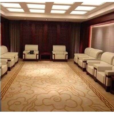 Ψ加厚商用会议室办公室贵宾接待室地毯会客厅满铺羊毛地毯