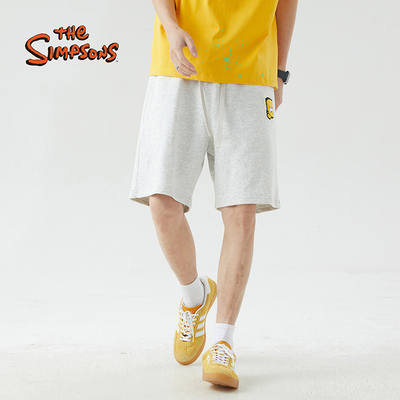辛普森一家夏季透气休闲短裤