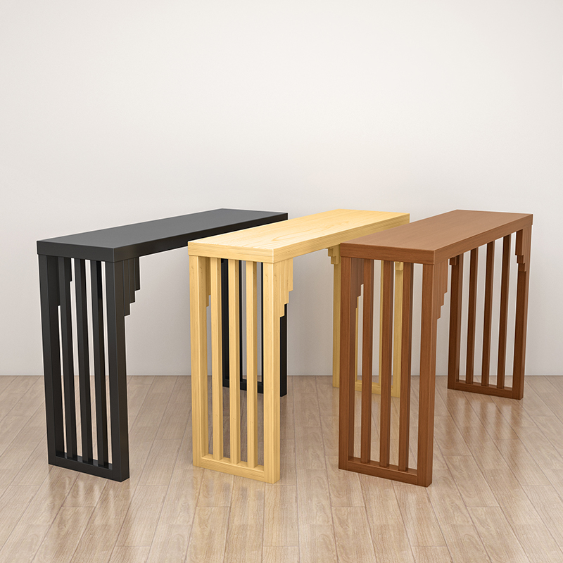 新中式玄关桌实木长条案几客厅走廊装饰玄关柜入户供桌窄桌端景台