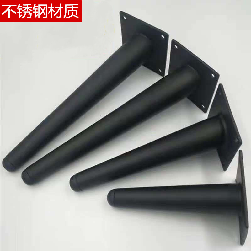 不锈钢沙发脚电视柜金属脚茶几桌腿浴室柜支撑腿家具五金拉丝柜脚