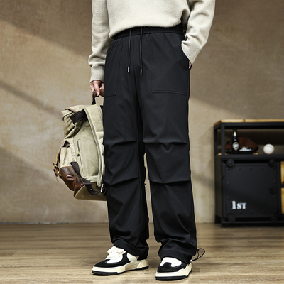 【复古90鸭绒防寒工装羽绒裤男】