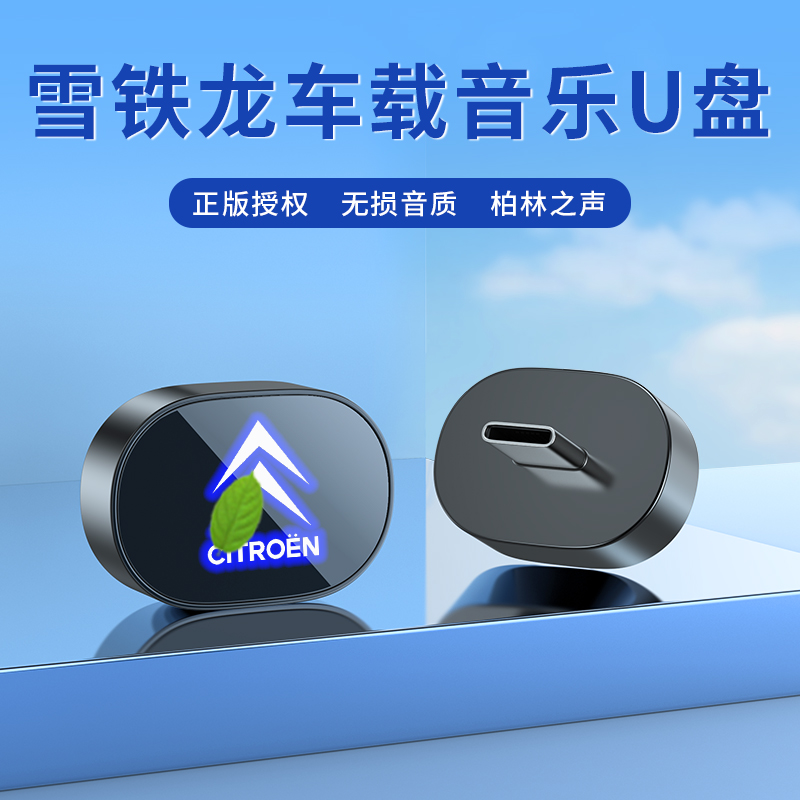雪铁龙车载专用U盘汽车优盘