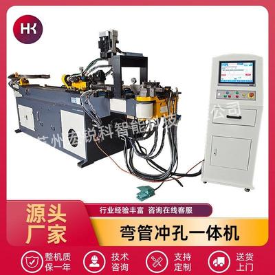 弯管冲孔一体机加长带38CNC-3A-1S厂家自动上下料弯管冲孔一体机