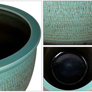 景镇鱼陶瓷落大缸中式庭院种树养德睡莲荷花tb-66946缸特大号地装