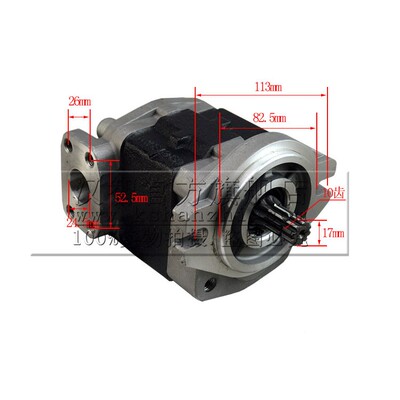 液压齿轮泵CBHZCF-28.2-AF#01油泵T27叉车SMH配件液压泵齿轮D油泵