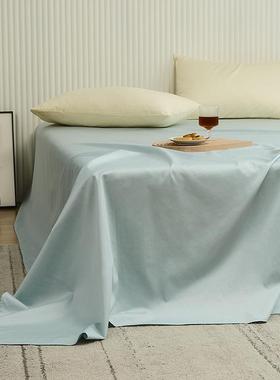 单人床单长绒棉保护单全宿棉纯简约用床单Yypb用席梦思舍床上品色