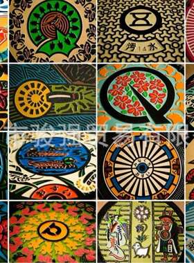 艺球墨铸铁艺术井盖色雨水井盖彩术井盖花纹井盖厂大NJA全家