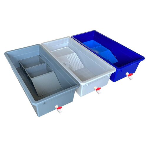 大号水产养殖箱养鱼819牛筋澡家塑料水箱长方用形加厚龟箱水族箱