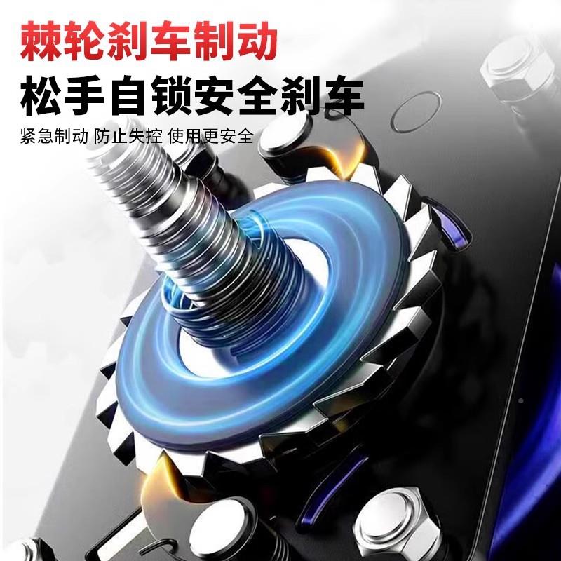 环链手芦起重葫HH型S0.75动T1.5T3T6T9T吨3米链条式HSH0.75手扳葫