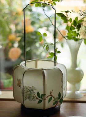 厂直销宋代美古中学式手提灯古风汉家服拍DVS照道具蝶恋花玄关复