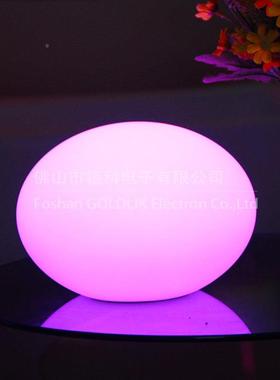 七彩圆球灯圆L节ED装饰灯小活夜灯发光形灯庆促050404销动变色