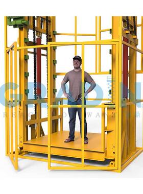 电动工液压降货梯业房货运升降TYE厂机简易货物提升升机