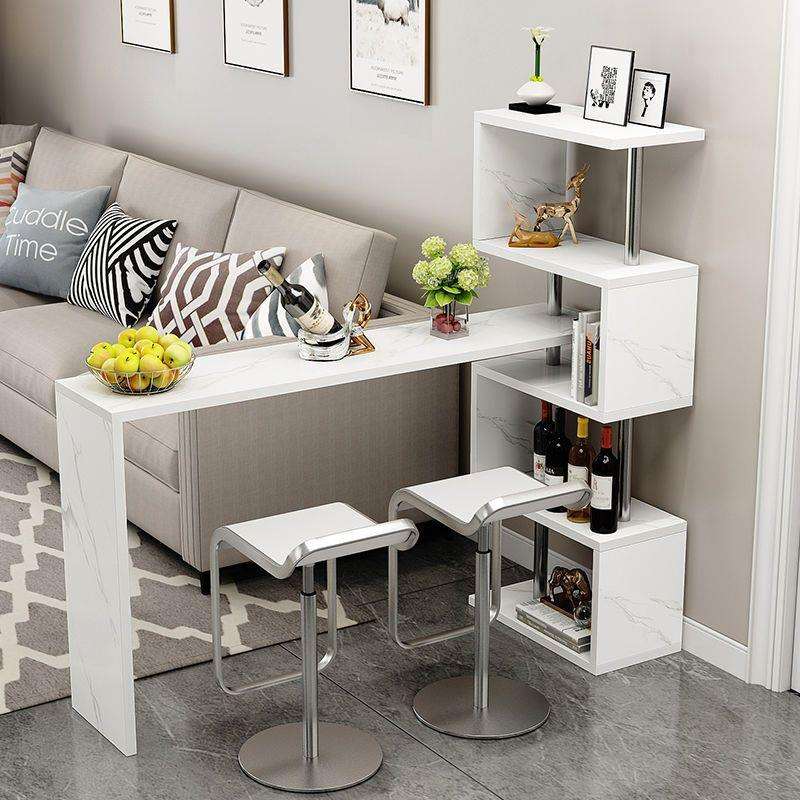 家QWN用吧台桌奢简小吧台出租屋酒轻柜吧台易组合约隔断家庭简收