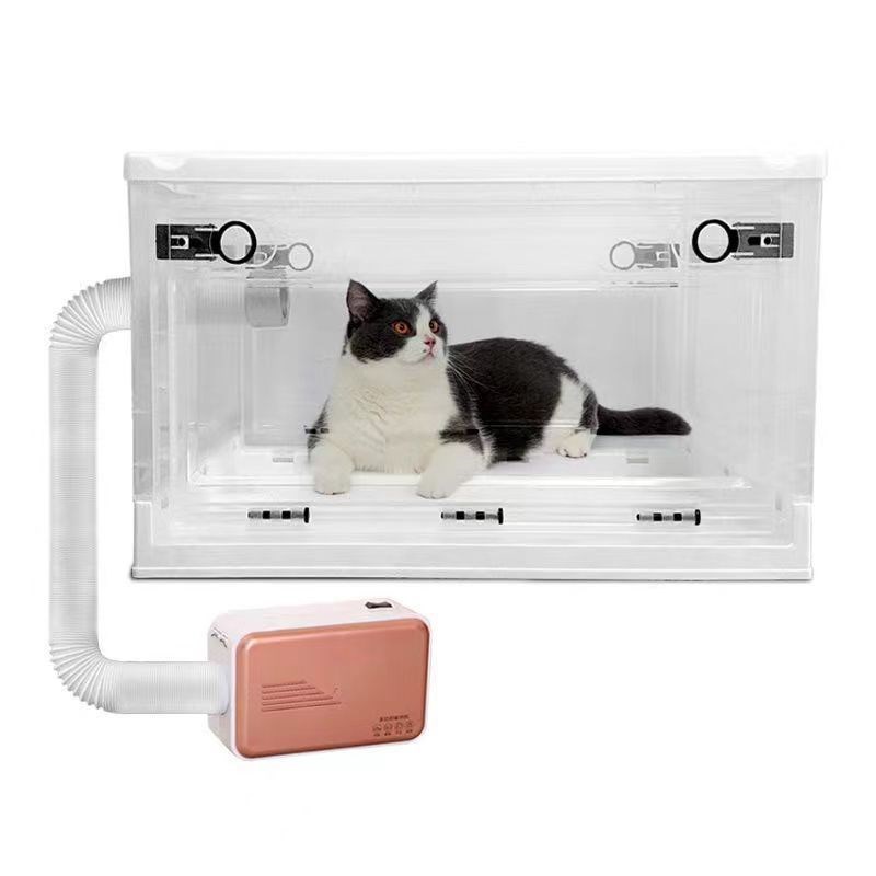 猫咪洗澡烘e干机箱家用宠物烘干吹风烘I干袋小型狗狗吹水机洗澡吹