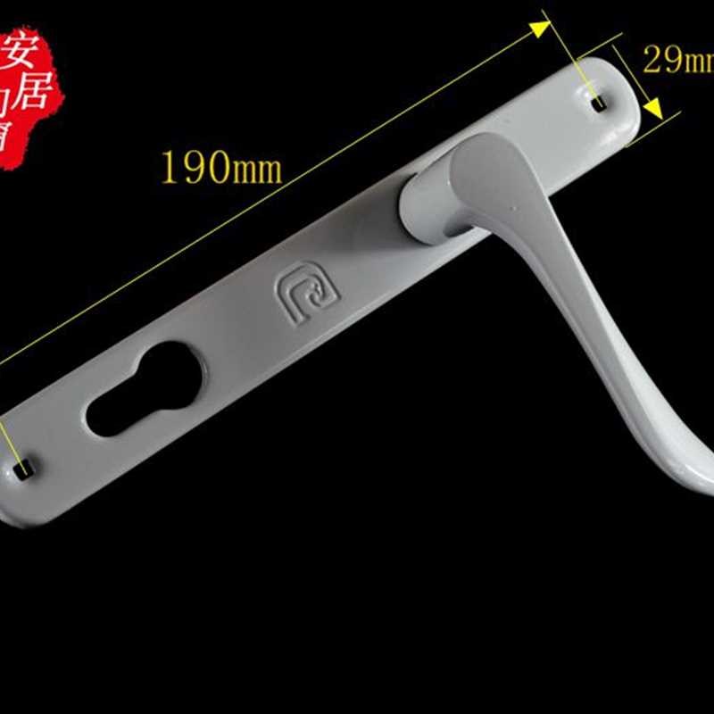 。8530塑钢门锁铝塑平开门锁机械门锁门窗配件塑钢阳台门锁具