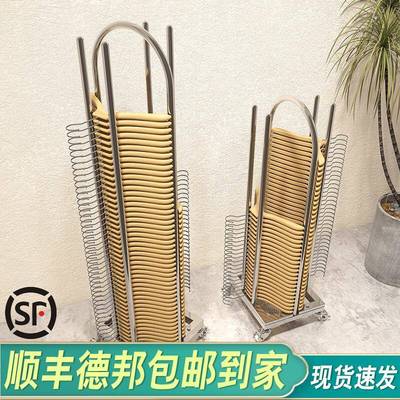服装店放衣架的架子收纳架神器整理置物架女童装衣撑挂专用小推车