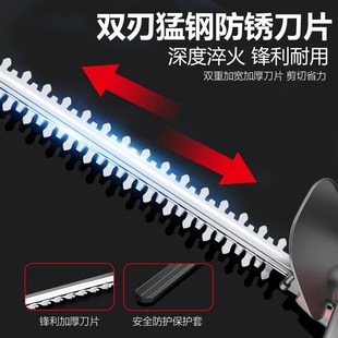 家用无线大功率绿篱机便携手持多功K能充电式 新款 无刷园林修剪机