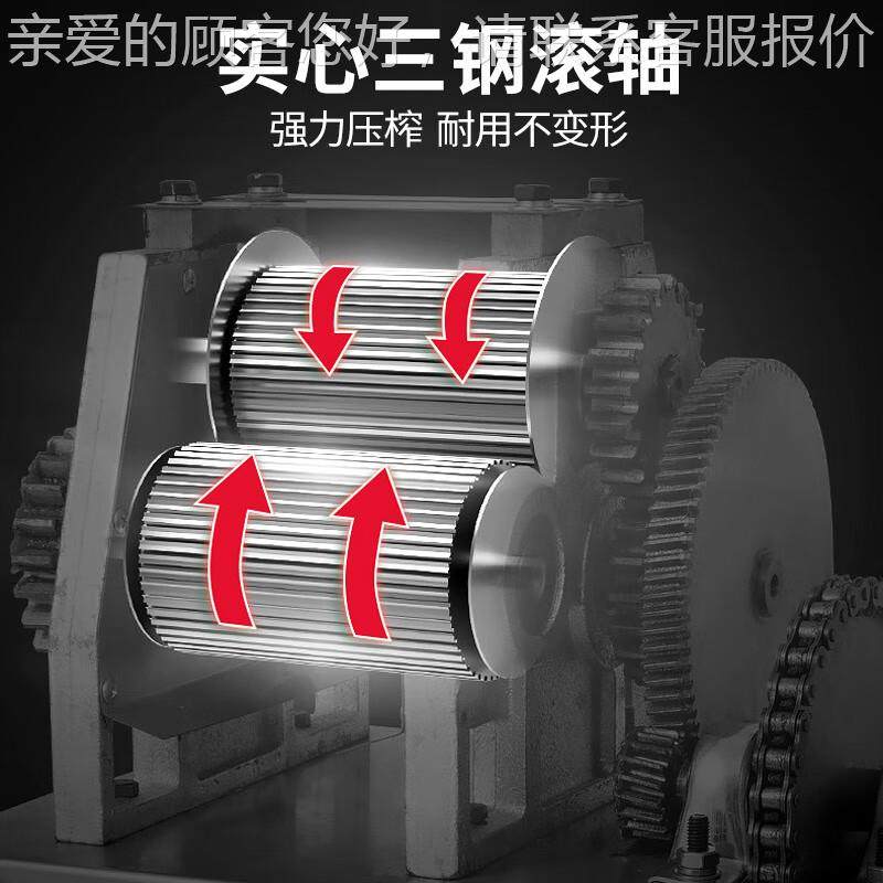 （LS）甘蔗商用机 榨甘LWN蔗汁机流动 蔗汁X机插电电瓶两用