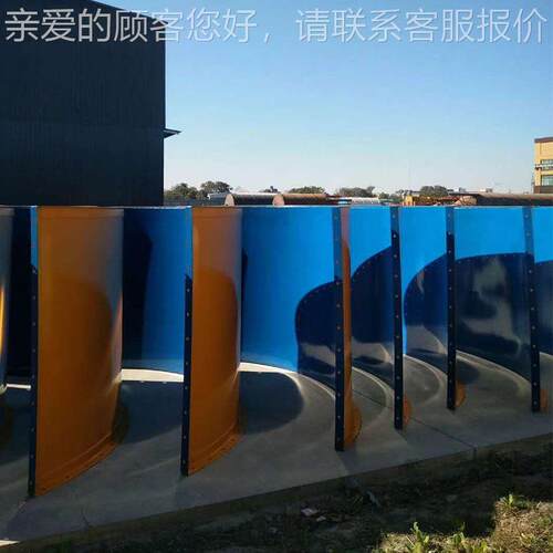 片状100吨水泥仓粮食储存罐沙子暂存罐干粉砂浆成品罐卧式原料罐