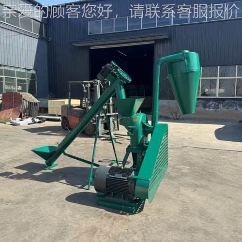 湖南干大米粉碎机齿碎盘式XUT国调味品粉碎机全发货铸铁粮食粉湿
