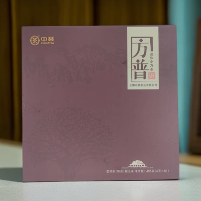 中茶20年方普熟茶486g送礼