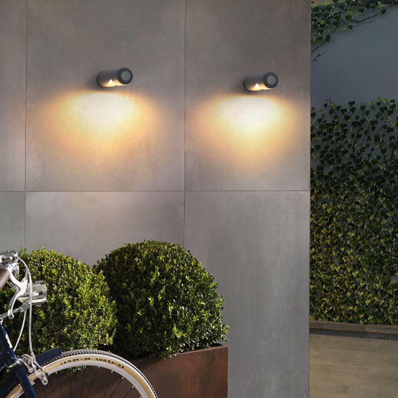 户外壁灯楼梯过道防水洗墙灯北欧简约外墙灯庭院阳台花园壁灯
