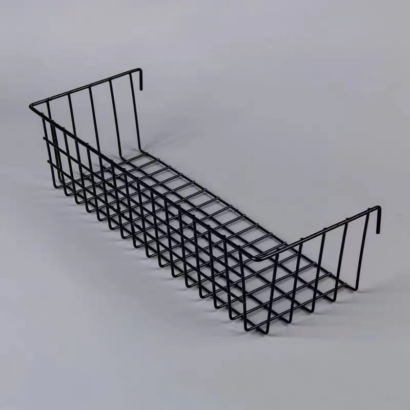 网架洞洞板挂篮铁丝收纳篮w超市多功能置物篮展示架网格网片篮子