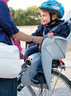 进口polisport WALAROO 系列山地自行车后置快拆包裹儿童安全座椅