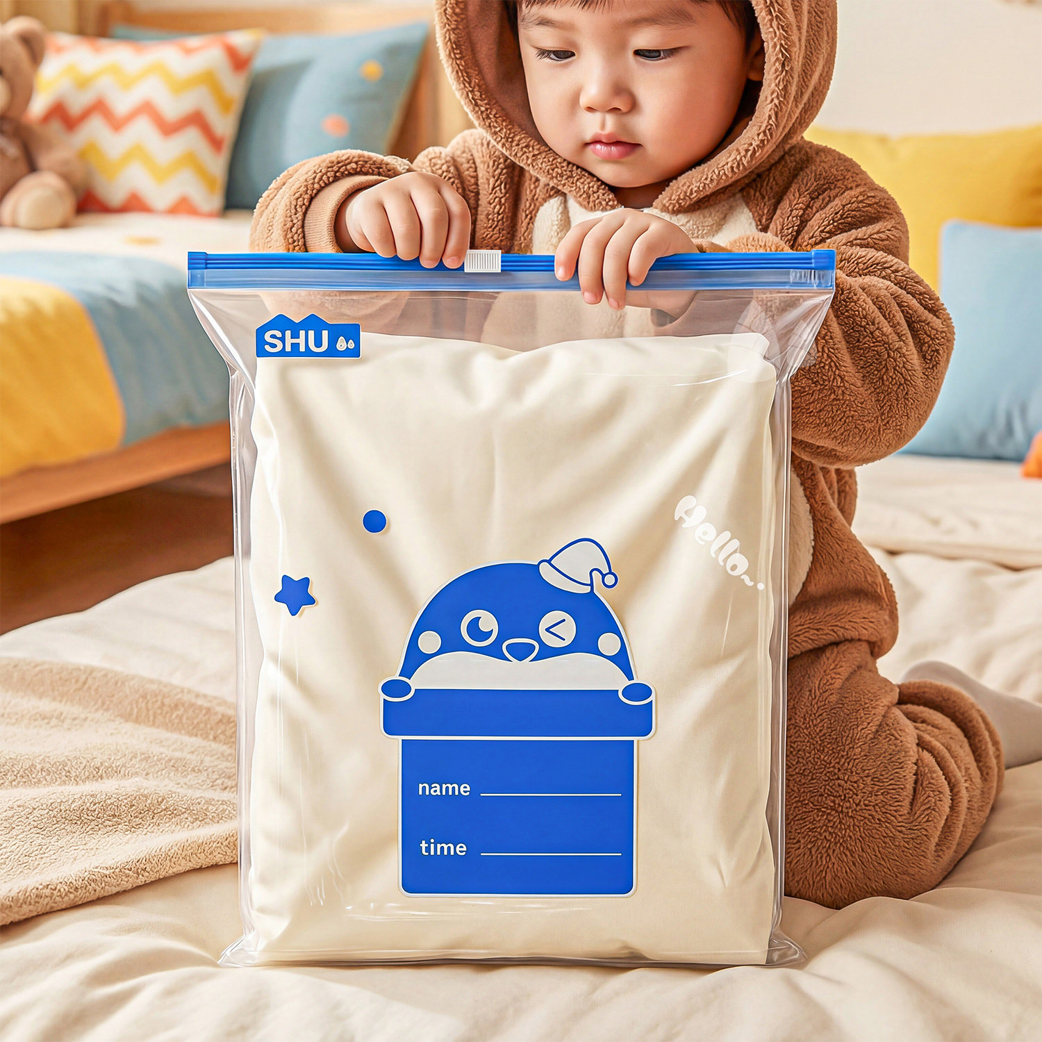 加厚旅行收纳袋衣服防水袋收纳整理行李箱内裤密封袋收纳箱分装袋