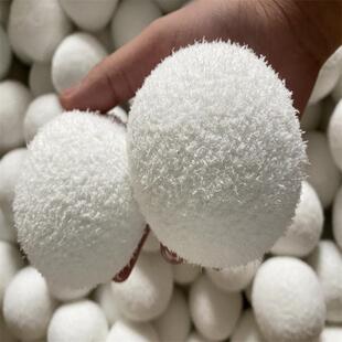 焦油厂循环水处理用海绵球填料 文具厂污水处理用改性纤维球滤料