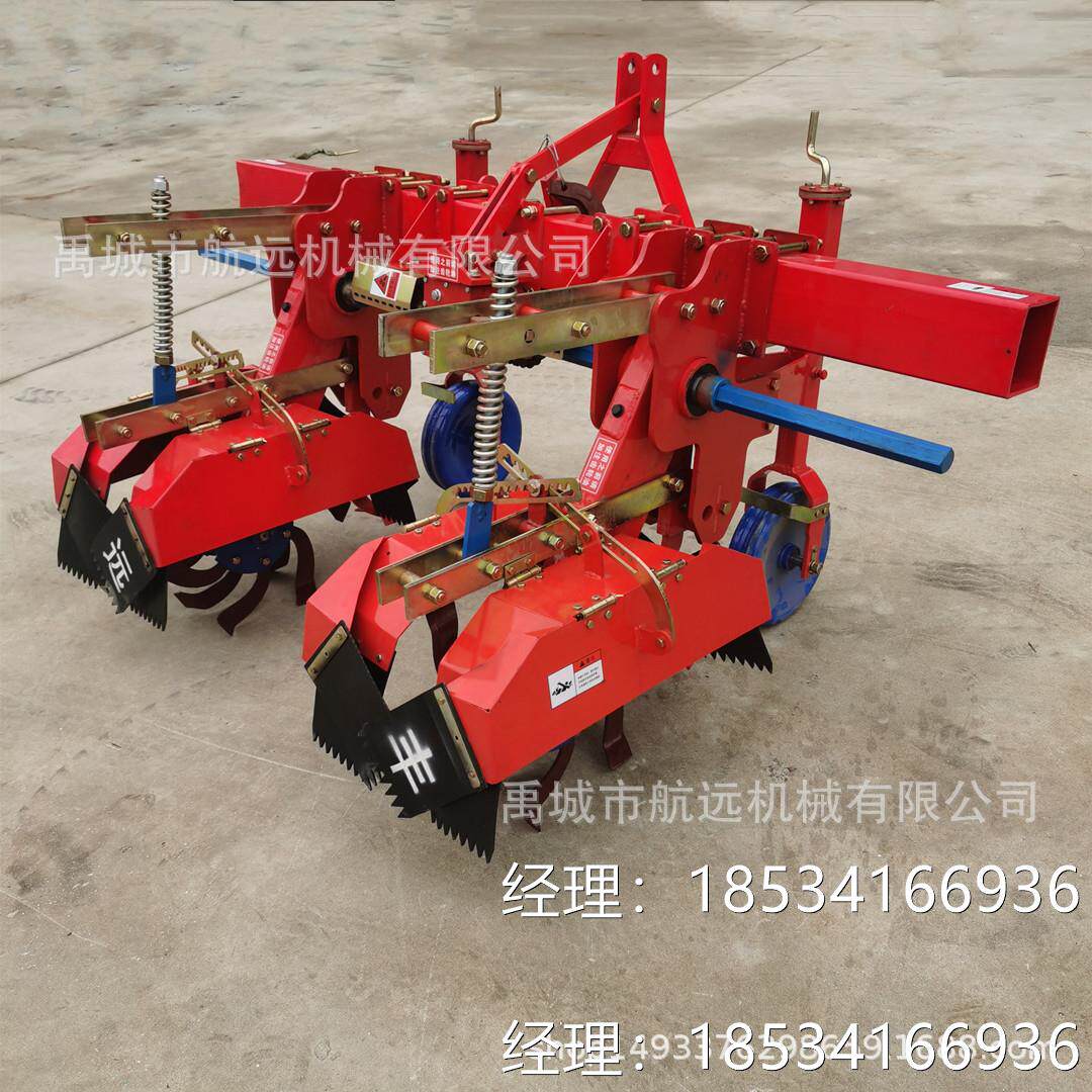 3米的土豆中耕开沟覆土机
