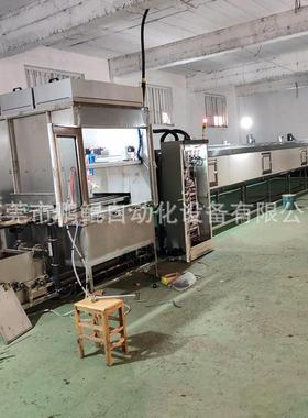 色厂家锯PK202210直销钢条双喷线 手工金属钢锯条涂装漆设备 喷漆