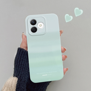 渐变果冻色小清新适用荣耀x60i手机壳荣耀x60Pro菲林硬壳荣耀x50/x50i+男女荣耀x40i保护套荣耀X30/X20SE/X10
