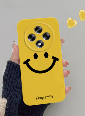 简约黄色笑脸适用OPPOA3/5G手机壳A3活力版菲林硬壳A3i/A3s/A3x男女oppoA2Pro/A2保护套oppoA1Pro潮牌A1X
