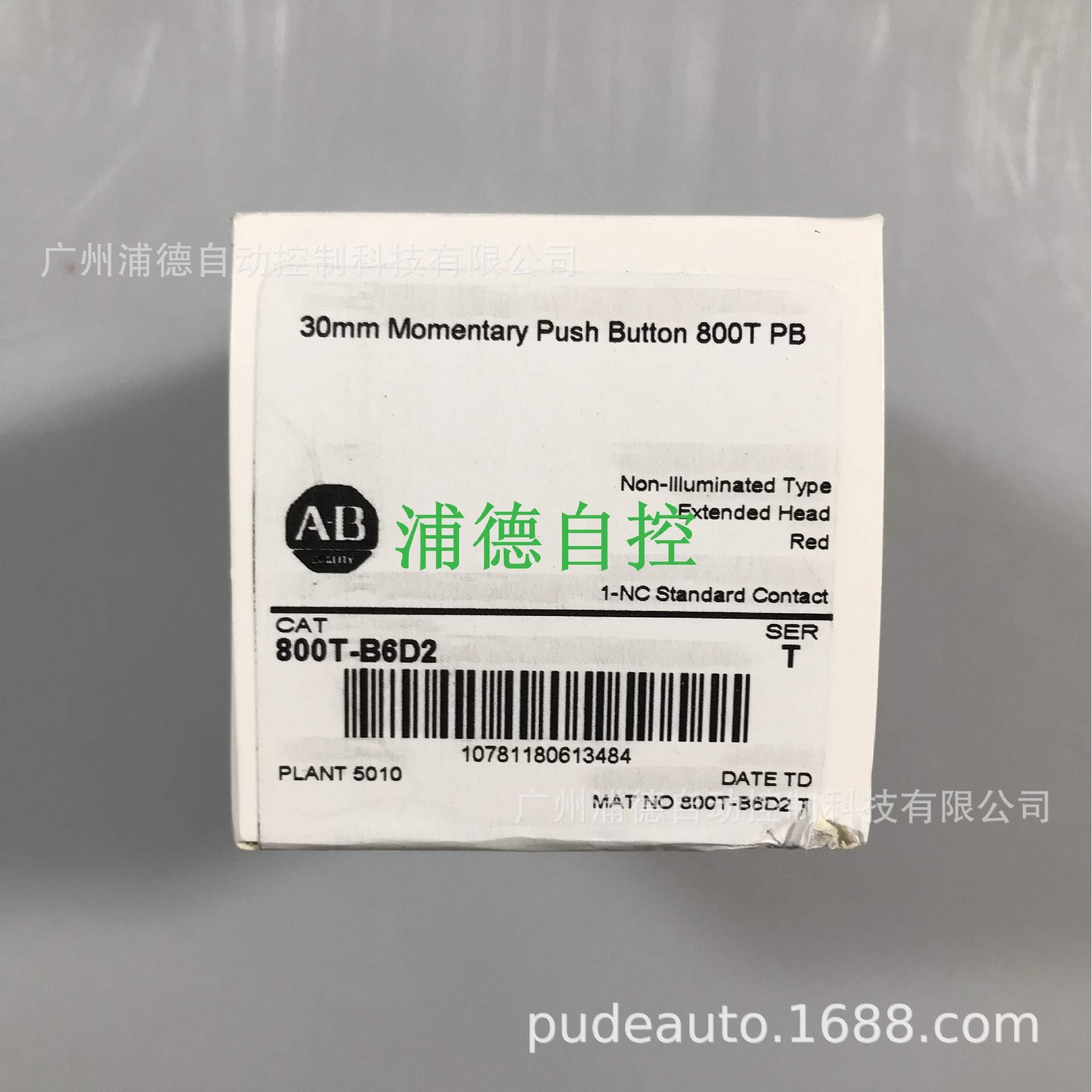 800T-N3108KF4BXXX按钮接线端子A-B