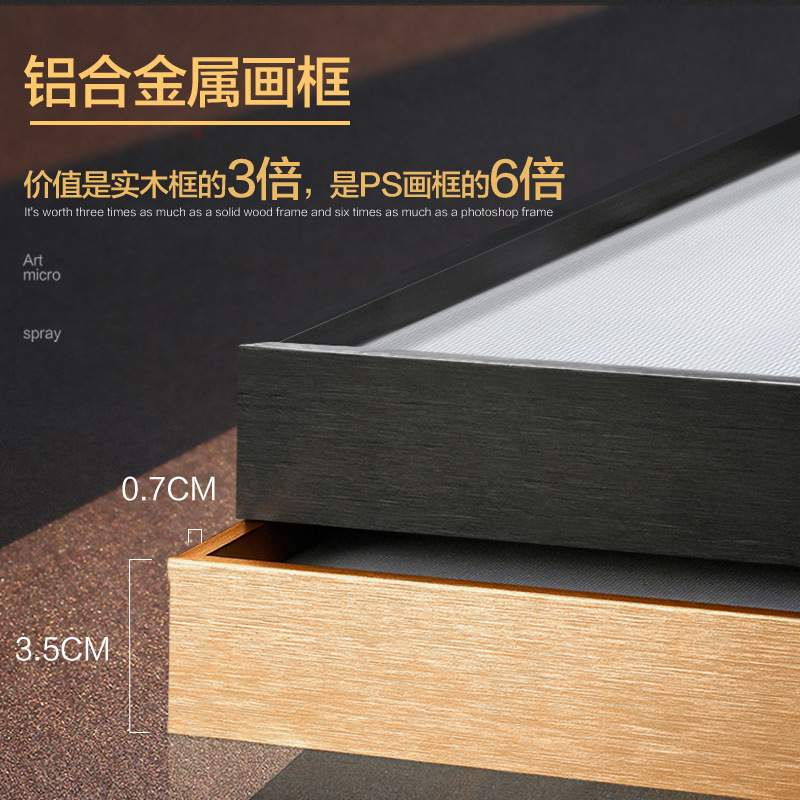 简约现代创意动物过道走廊壁画北欧客厅装饰画玄关卧室儿童房挂画图片
