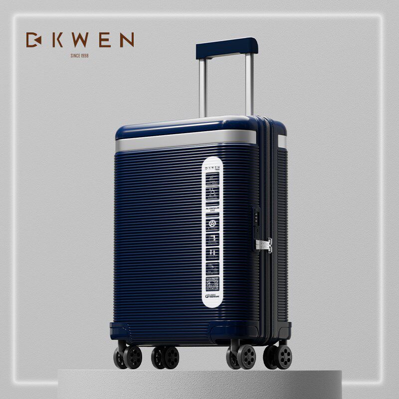D. KWEN/迪柯文新款商务小行李箱密码旅行拉杆箱大容量20寸登机