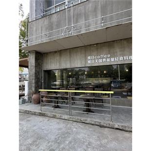 扶手围挡铁艺装 饰栏杆摆金属不锈钢店铺餐厅围栏隔断外商用栅栏