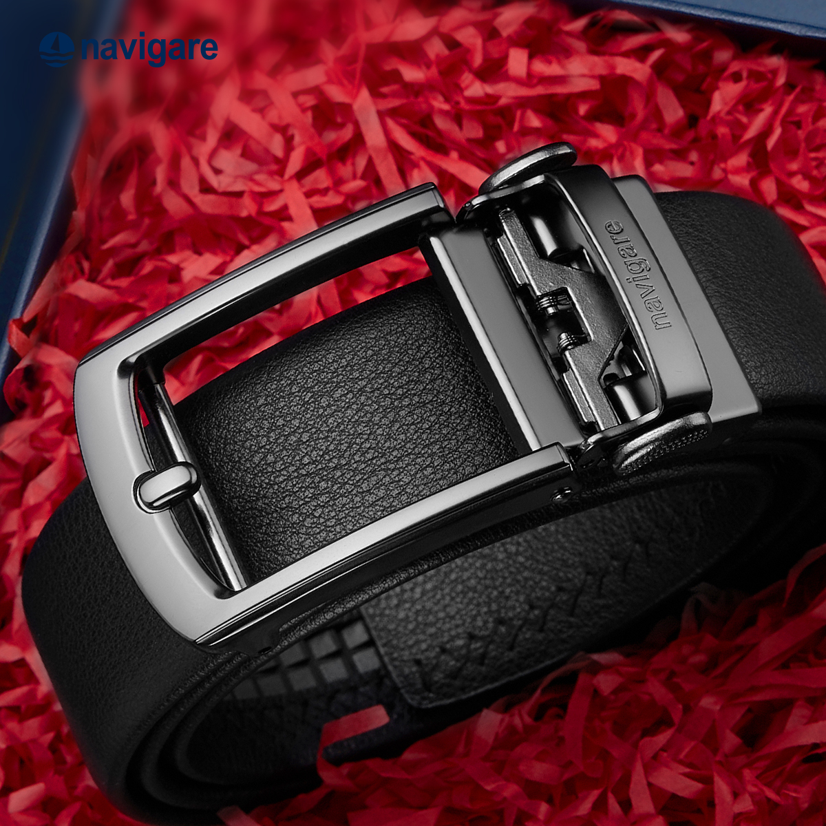 皮带纳维凯尔小帆船意大利自动扣