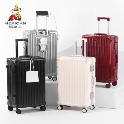 稻草人行李箱拉杆箱2025新款铝框26旅行箱登机箱20寸24男女皮箱子