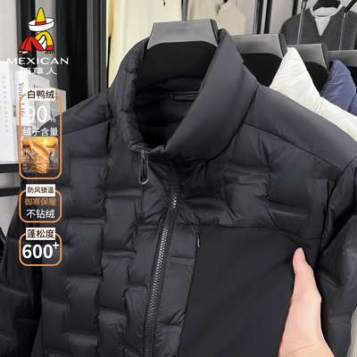 稻草人户外轻薄羽绒服冲锋衣