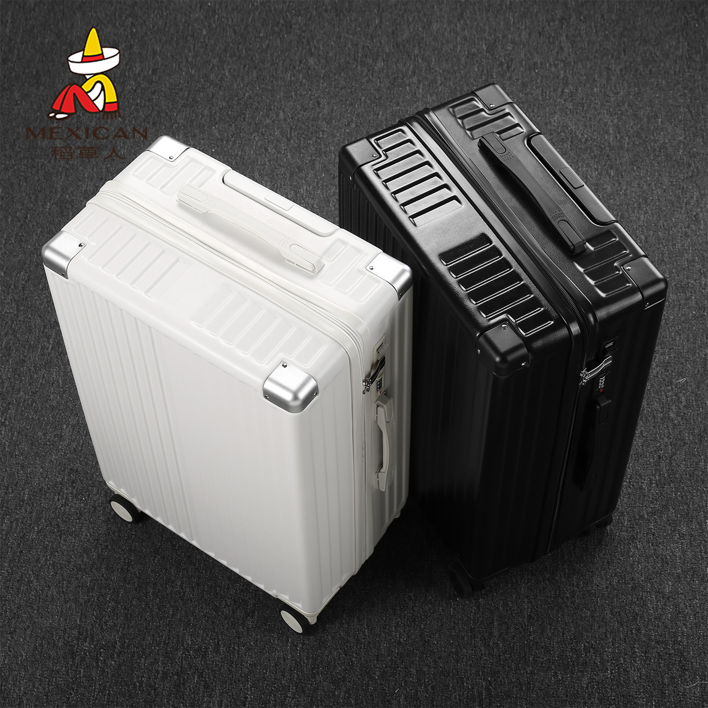 稻草人2025新款行李箱女拉杆箱登机20寸24大容量28旅行密码皮箱子