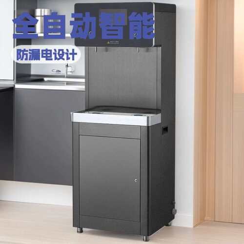 豪华节能智能YMN饮机商用立冷式RO反渗透热直水饮机两用步进式加