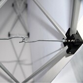 拉网展架艺魔术贴布拉网展UWY制架背景板广告展览器材订及喷画