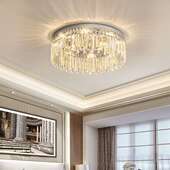 全光谱奢客厅2水晶灯吸顶灯简全约卧轻室ODW2858灯026新款 组合屋