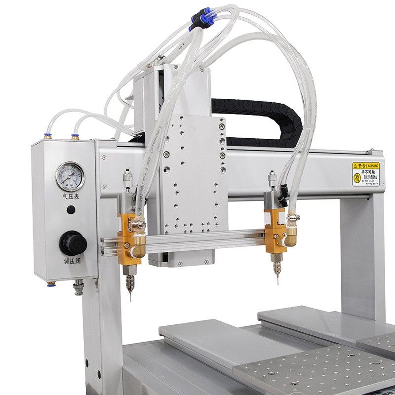 双工位双头点胶桌面自动化锡膏觉AB式胶打C4331C胶机设备机视定位,五金/工具,电动打胶机,淘宝优惠券,粉丝福利购,淘宝优惠卷