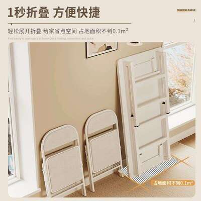 折叠子简易餐屋桌家用RHS出租便书桌摆摊办公桌台式桌电脑桌长条