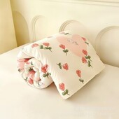 水洗棉被豆被豆芯母婴级大被子夏54832春秋冬被送被壳可拆洗大纤